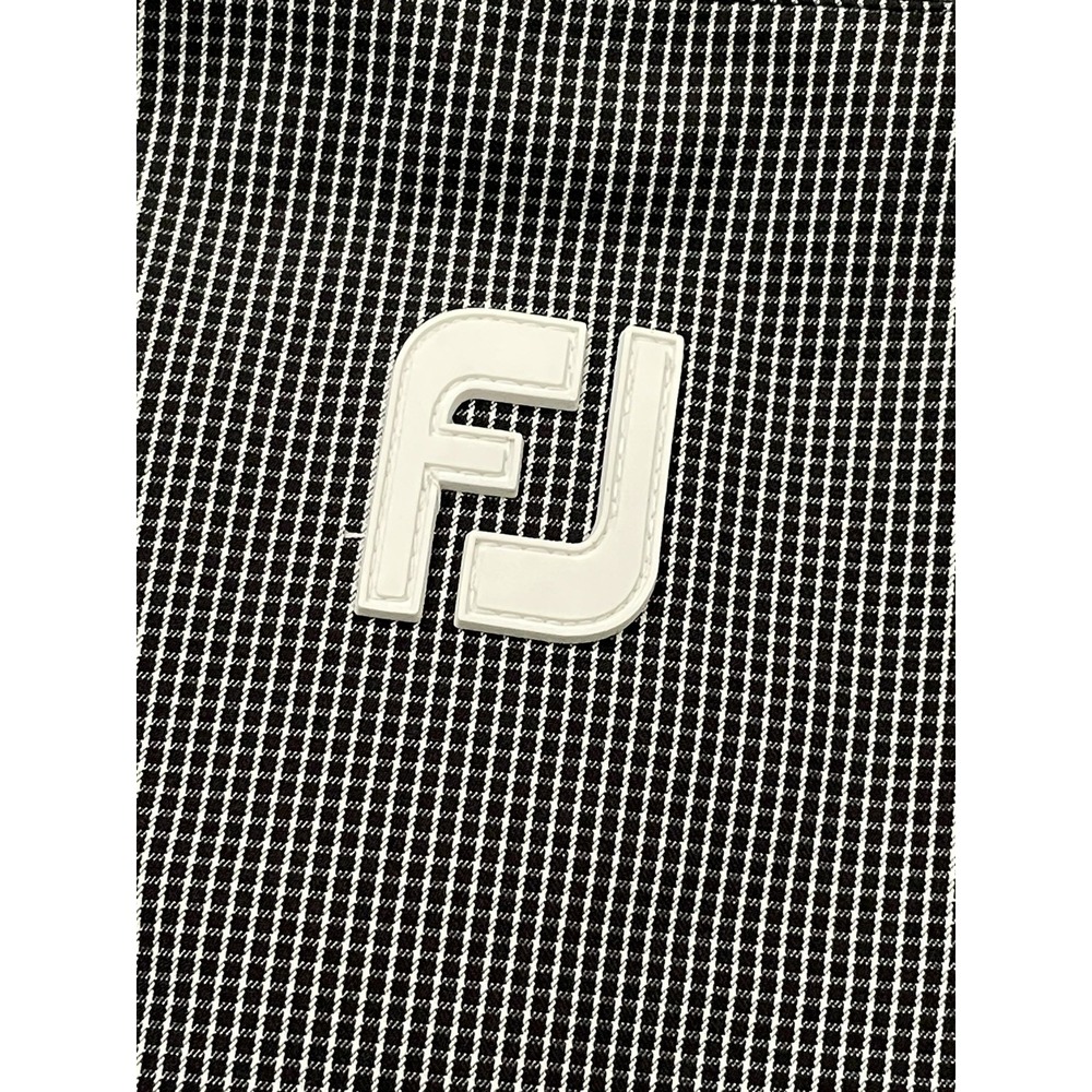 FootJoy Dryjoys Hydrolite Rain Jacket Large Black / White Full Zip Windbreaker - Picture 4 of 10